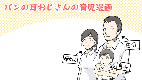 子どもに何て呼ばれたい？夫婦で相談した結果．．．｜パンの耳おじさんの育児漫画